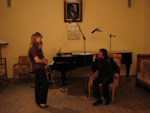 With Jury Bashmet             